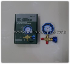 GA.MANIFOLD GAUGE SET SINGLE BLUE